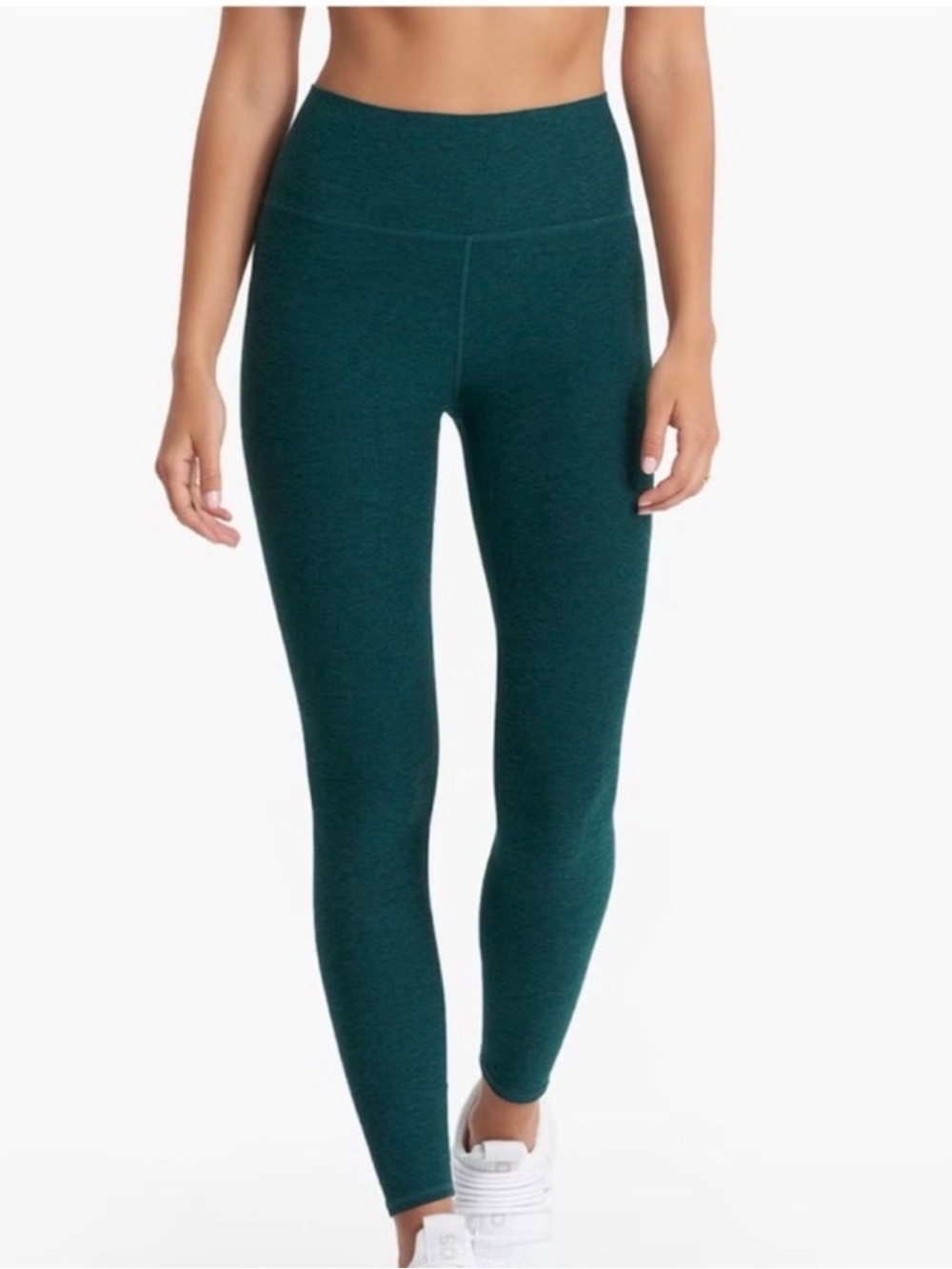 Vuori High-Waist Seamless Leggings in Deep Teal